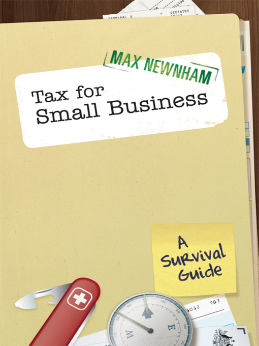 Title details for Tax For Small Business by Max Newnham - Wait list